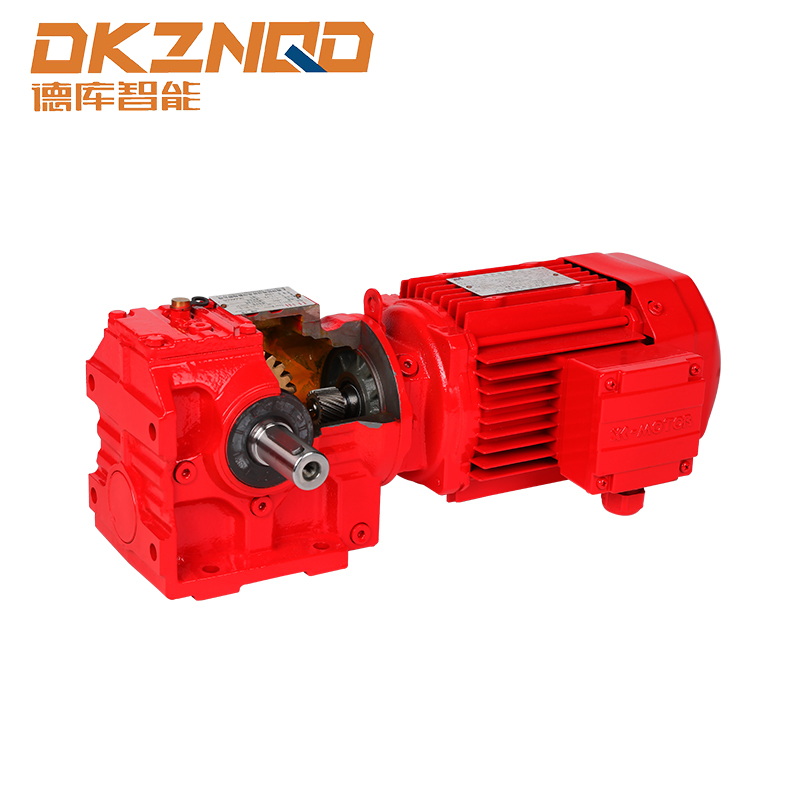 S serisi sarmal dişli solucan dişli motoru