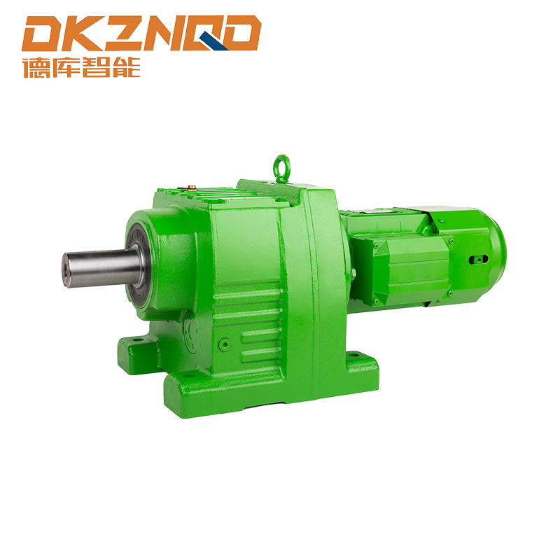 RX tek aşamalı ayağa monte helisel Gearmotor